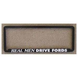 Novelty Number Plate Frame - Real Men Drive Fords