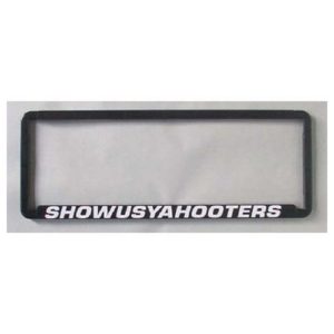 Novelty Number Plate Frame - Showusyahooters - Frame