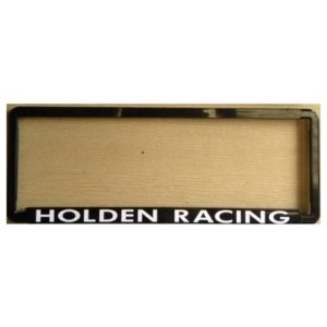 Novelty Number Plate Frame - Holden Racing