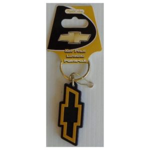 Keychain - Chevy Logo Rubber