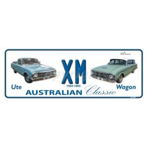 Novelty Number Plate (Flat) - Xm Ute & Wagon