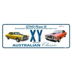 Novelty Number Plate (Flat) - XY GTHO Phase 3 III