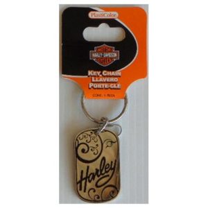 Keychain - Harley Davidson Filigree