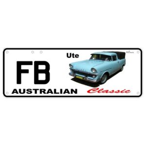 Novelty Number Plate - Holden FB Ute