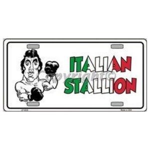 USA Novelty Number Plate - Italian Stallion Us Version