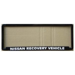 Novelty Number Plate Frame - Nissan Recovery Vehicle