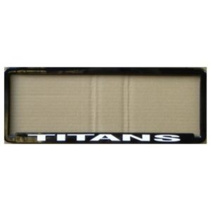 Novelty Number Plate Frame - Titans
