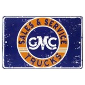 Parking Sign - Sign Gmc Trucks Sales & Service