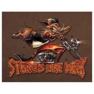 Sign - Sturgis - Modern Boar