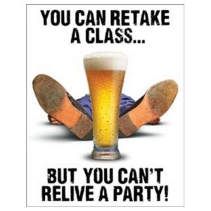 Sign - You Can Retake A Class