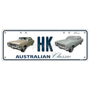 Novelty Number Plate (Flat) - HK Premier Sedan & Kingswood Sedan