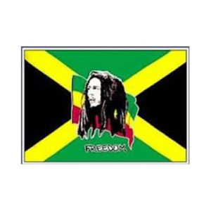 Bob Marley Freedom Flag 5' x 3'