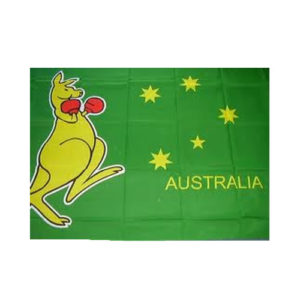 Boxing Kangaroo Flag 5'x3'