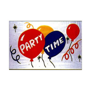 Party Time Flag 5' x 3'