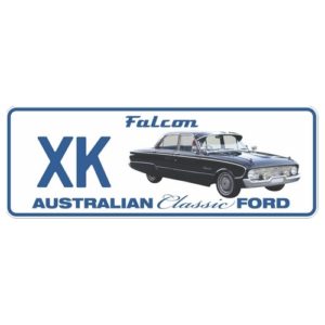 Novelty Number Plate - Ford - Xk Falcon