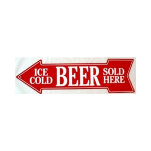 Arrow Sign - Ice Cold Beer