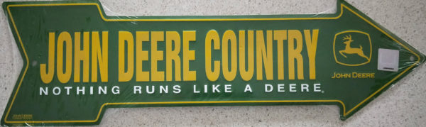 Arrow Sign - John Deere Country