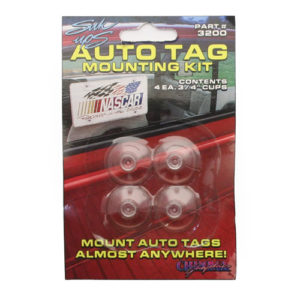 Suction Cups for Novelty Number Plates (4 Pack)