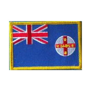 New South Wales (NSW) Flag Embroidered Patch