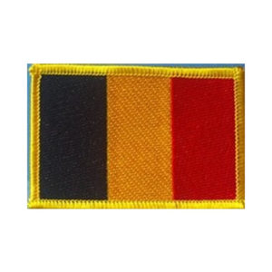 Belgium Flag Embroidered Patch