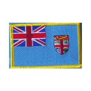 Fiji Flag Embroidered Patch