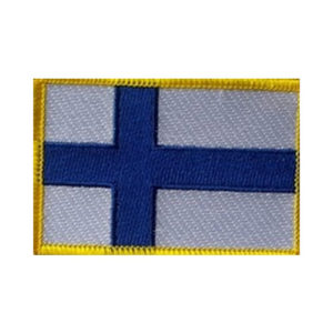 Finland Flag Embroidered Patch
