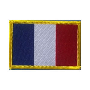 France Flag Embroidered Patch