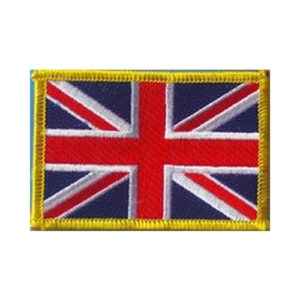 Great Britain Flag Embroidered Patch