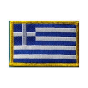 Greece Flag Embroidered Patch