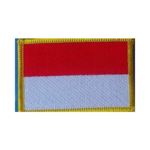 Indonesia Flag Embroidered Patch