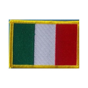 Italy Flag Embroidered Patch