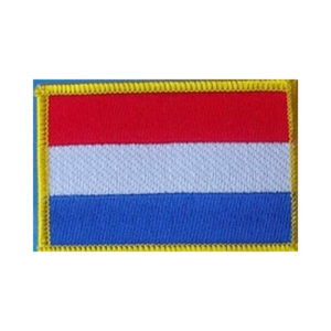 Netherlands Flag Embroidered Patch