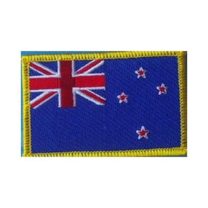 New Zealand (NZ) Flag Embroidered Patch