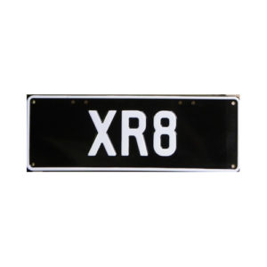 Novelty Number Plate - Xr8