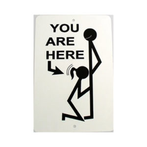 Sign - You Are Here