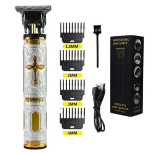 USB Rechargable Professional Hair & Beard Trimmer - Cross