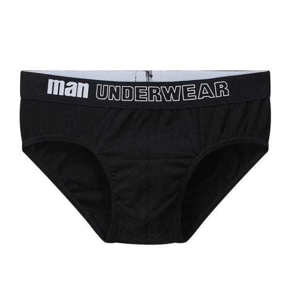 Man Underwear Mens Briefs Black