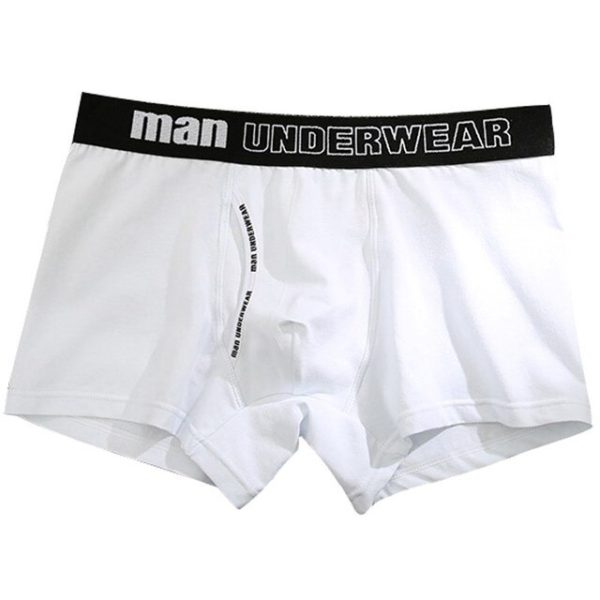 Man Underwear Mens Trunks White