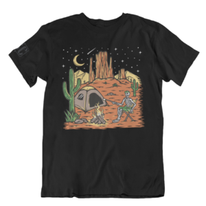 Sierra Charlie Never Stop Camping T-Shirt