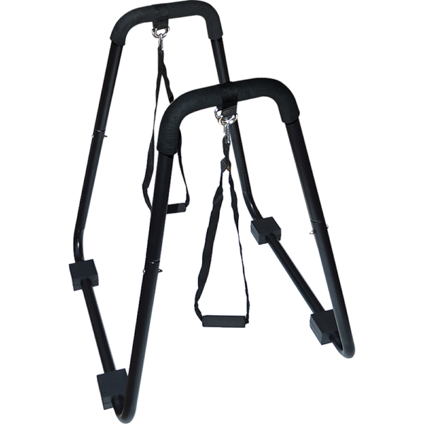 Heavy Duty Body Press Core Bars Push Up Home Gym Parallette Stand