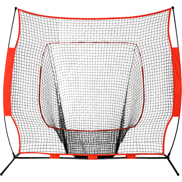 Portable Baseball Training Net Stand Softball Practice Sports Tennis