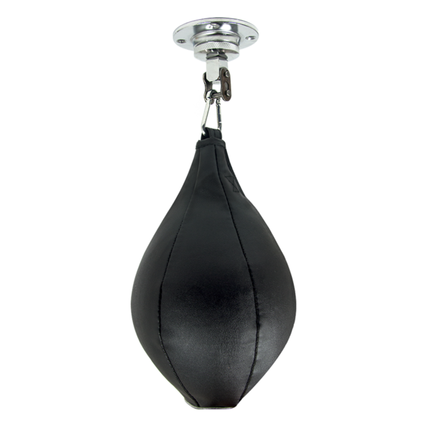 Boxing Speed Bag CowHide Leather MMA Punching Focus Bag Muay Thai Training Speed