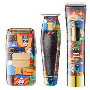 USB Rechargable Combo Foil Shaver Beard Trimmers Hair Clippers Kit